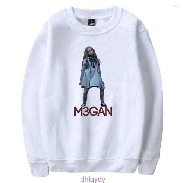 

crewneck men's hoodies wawni m3gan sweatshirt tv show trucksuit men womens long sleeve casual fashion pullover cosplay clothing for win, Black