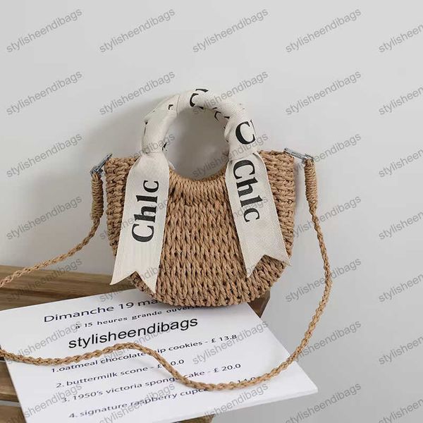 

stylisheendibags designer bag woman woody tote bag summer straw bags handbags fashion crossbody single shouder luxury handbag beach totes le
