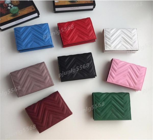 

9a men039s women039s leather zipper short wallet letter multicolor wallet women039s fashion wallet with gift5290720, Red;black