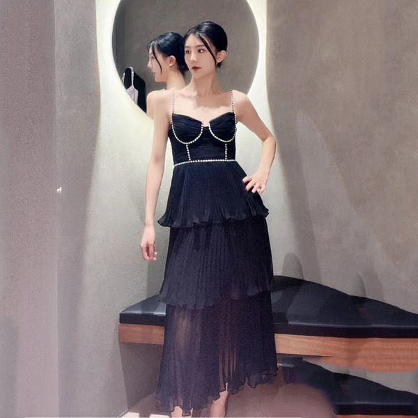 

casual dresses auth self portrait black knit lace midi dress-s-l, Black;gray