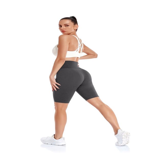 

yoga shorts women shapewear tummy control thigh slimmer biker shorts yoga pants