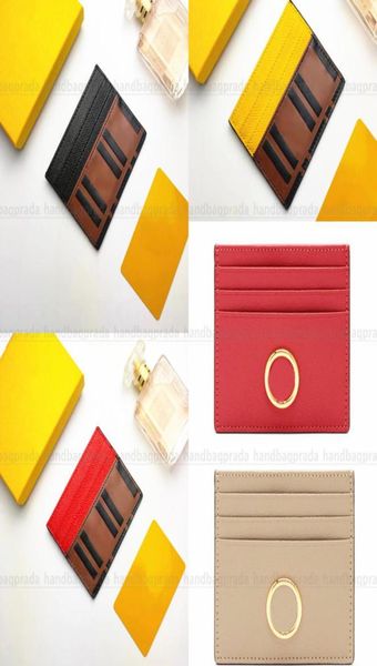 

luxury designer card purses holders wallets genuine leather new men fashion small coin holder famous women039s key 7521364, Red;black