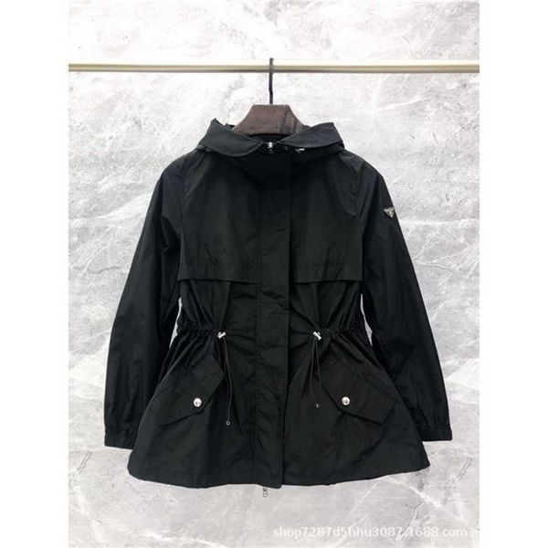 

34% off family spring/summer new hooded loose and simple fashion windproof sun protection lazy coat, Black