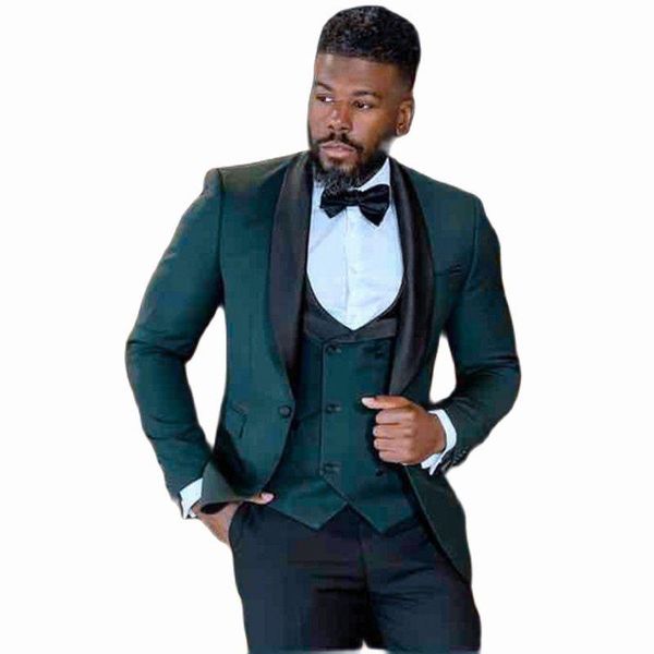 

blazers blazer sets green groom tuxedos men's work business suits party prom dress coats waistcoat trousers sets custom made, White;black