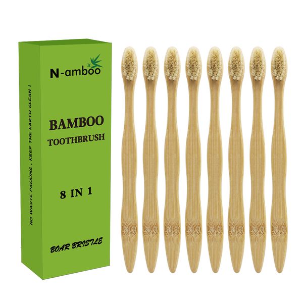 

toothbrush boar bristles medium bamoo 100 biodegradable hair 230421