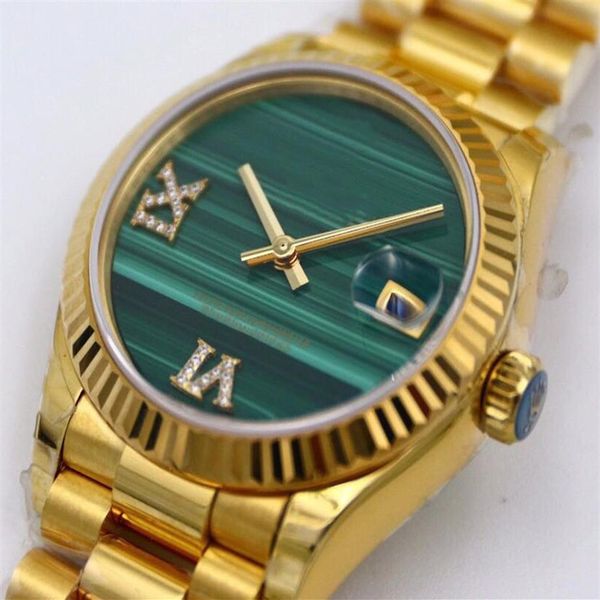 

luxury designer classic fashion all automata women's watch size 36mm sapphire glass waterproof feature christmas gift242q, Slivery;golden