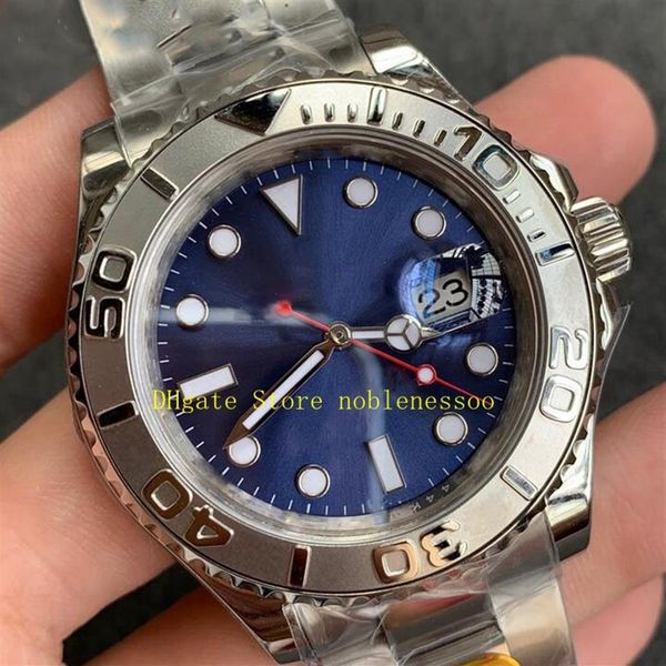 

3 color n factory watch 904l steel cal 3135 movement v12 men's 40mm 126622 116622 men blue dark rhodium dial super noobf eta 227c, Slivery;brown