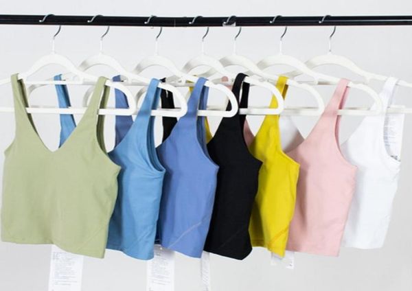 

women039s sports yoga bra fitness running yoga vest sleeveless ushaped chest pad outdoor jogging quick dry breathable yoga bra4179828