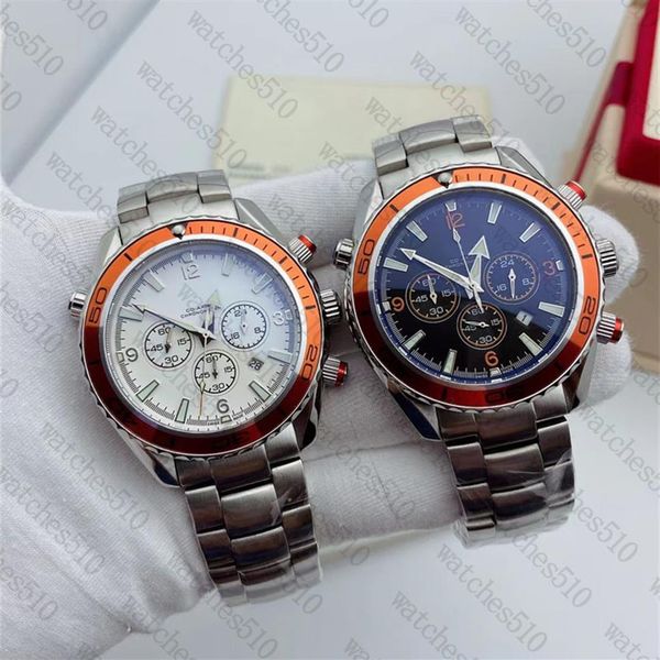 

mens watch full stainless steel sapphire super luminous watches 3atm waterproof fashion wristwatches montre de luxe by watcehes510234s, Slivery;brown