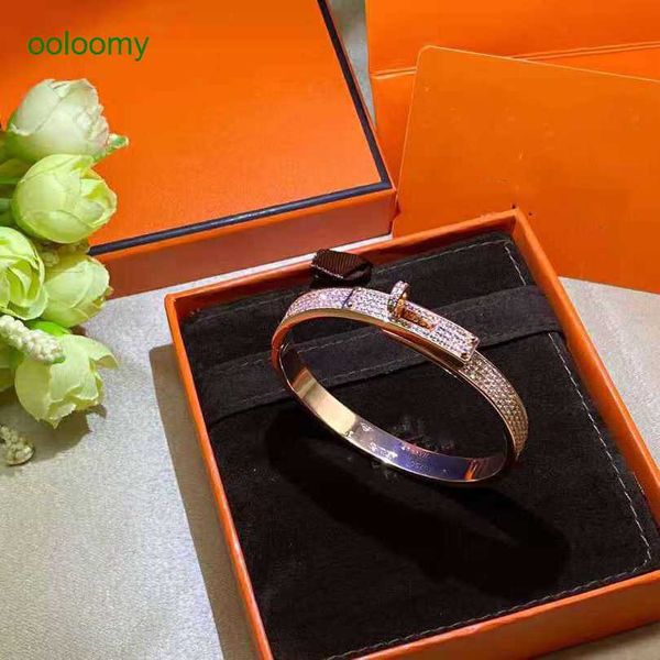 

hemres designer bracelet gold bracelet for women preferred full diamond bracelet high end sterling silver s925 open net red joy brother same, Black