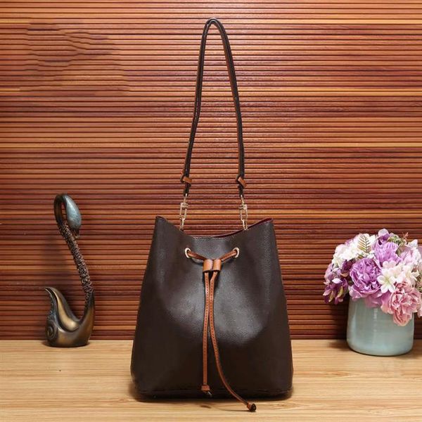 

4 colors brand designer bucket bag fashion totes handbags shoulder bag for women handbag large capacitywith straps pu189p