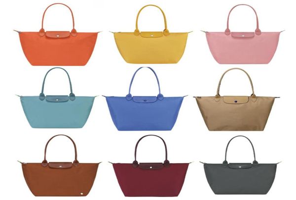

designer french nylon tote bag shopping bag long handle shoulder bag champs folding handbags 31ie2309641