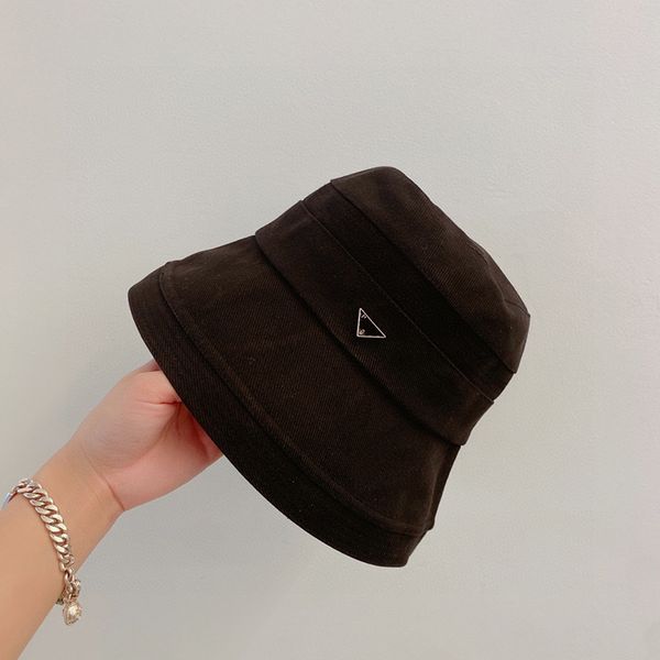 

bucket hat designer hat luxury bucket hat solid colour letter design leisure sunshade cap versatile hat couple travel wear gift boxes are av, Blue;gray