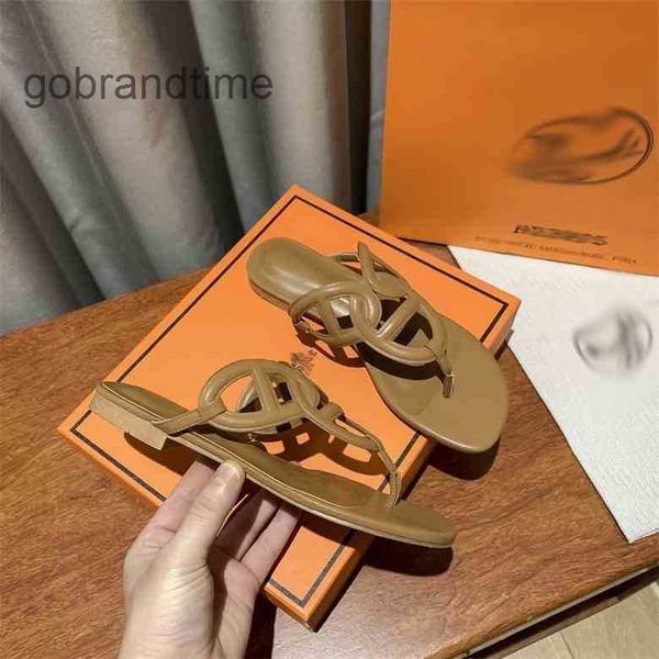 

h-shaped hermz slipper s designer fashion flat wear toe sandal dsdy