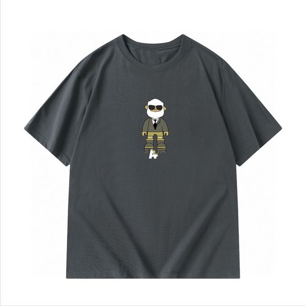 

men's t-shirt 2023 fashionable men's t-shirts channel cotton anti-wrinkle printed alphabet couple casual wear student short sleeve, White;black