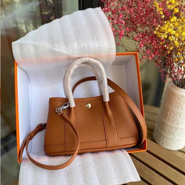 

designer herbag garden party evening leather small women's new mini garden togo leather shoulder handbag gsvk