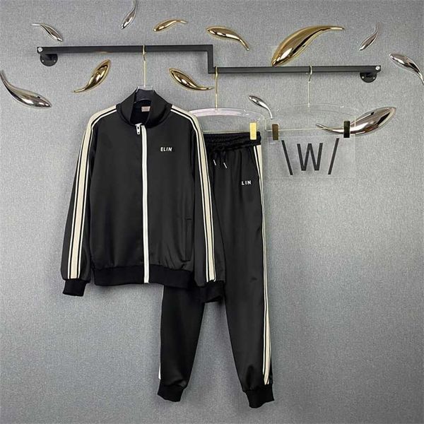 

autumn cotton casual sports end women's two piece set loose fashion, White