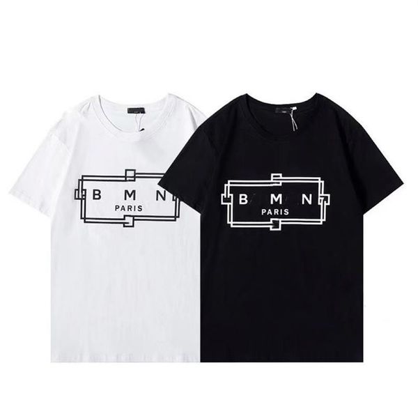 

europe and the united states tees 2022 summer new minibus collection letter printing men women can base short sleeved quality yout292w, Black;brown