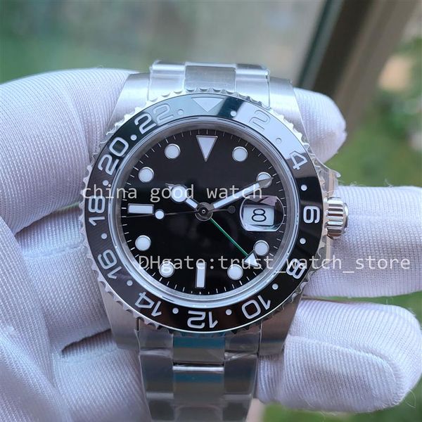 

super factory watches s bp classic adjust hour hand v2 automatic movement wristwatches 40mm bpf ceramic bezel watch luminous d2794, Slivery;brown