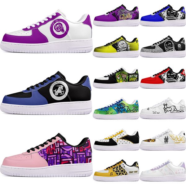 

DIY shoes precious autumn mens Leisure shoes one for lovely men women casualplatform sneakers Classic cartoon graffiti trainers comfortable sports 63085