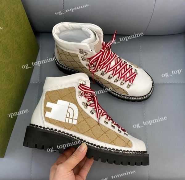 

luxury brand designer boots autumn winter womens fashion printing multi style leather shoes platform woman martins ankle boot 5247291, Black