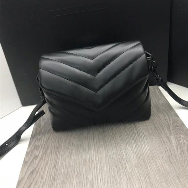 

5a genuine mini handbags leather lou luxury brands bag bags women 20cm quality women designer shoulder famous high female230z, Red;black