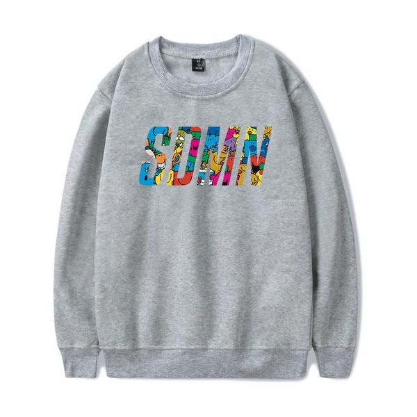 

sanders sdmn crewneck men's merch hoodies sweatshirt men women print pullover harajuku casual u1ch zup2, Black