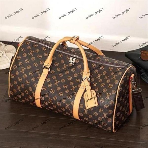 

2022 travel duffle bag classic casual tote fashion travel bag keepall bandouliere luxury monograms handbags women men designer lug2535