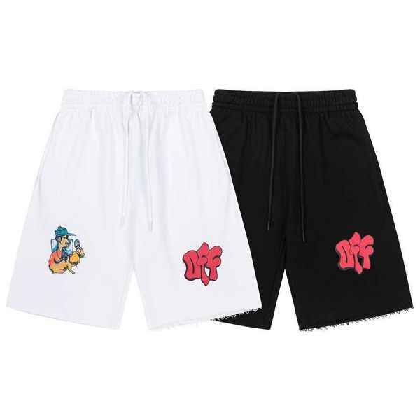 

34% off summer new quarter pants casual fashion basketball sports men's loose shorts, White;black