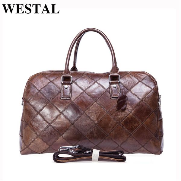

hbp westal men travel bag genuine leather men hand luggage travel duffle bag casual weekend bag big carry on luggage suitcase 8885265j
