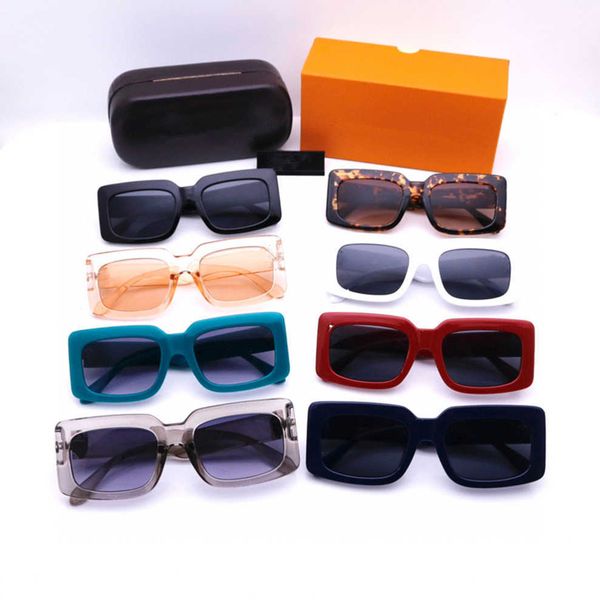 

luxury rectangle sunglasses for men women designer sunglasse full frame driving fashion sun glasses ppfashionshop, White;black