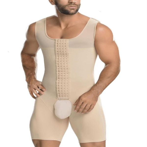 

mens compression bodysuit shaper - girdle for gynecomastia belly fat and thighs corset men t-shirt body shaper men288i, Black;brown