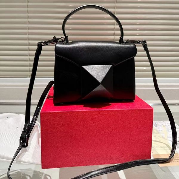 

designer handbags tote shoulder bag women luxury bags woman large rivet genuine leather handbag