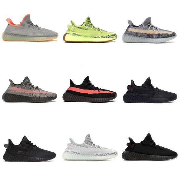 

running yeezzys shoes for men women salt slate zebra oreo dazzling blue mx rock beluga reflective turtle dove bred runners granite grey size