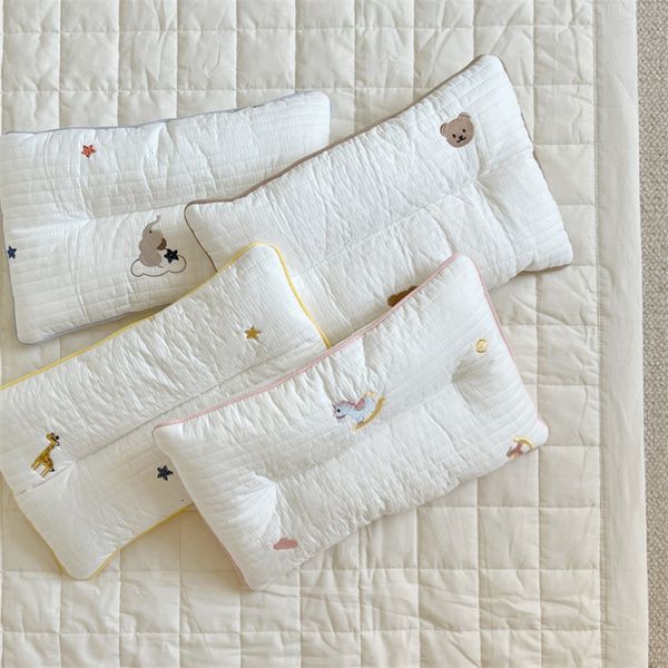 

pillows milancel baby cartoon neck pillow children's kindergarten nap single pillow core 230422