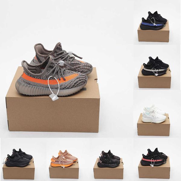 

beluga yeezzys new blue kids sneakers baby designers outdoor sneakers boy dazzling girl athletic reflective trainers black red gid glow blac