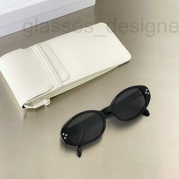 

sunglasses designer new sun glasses lesbian plate oval niji, White;black