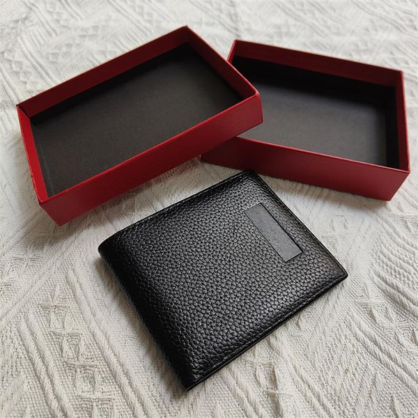 

r wallet card holder luxury men purse designer women wallets high-end luxury designer purses crossbody bag comes with b2327, Red;black