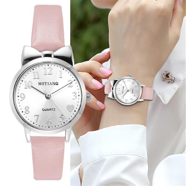 

new women watch style luxury fashion leather band analog quartz women's wristwatch women dress clock watches reloj mujer217u, Slivery;brown