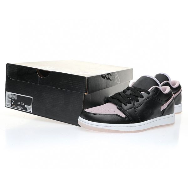 

basketball shoes 1s jumpman 1 low iced lilac black white og 2023 release outdoor sneaker sports with original box