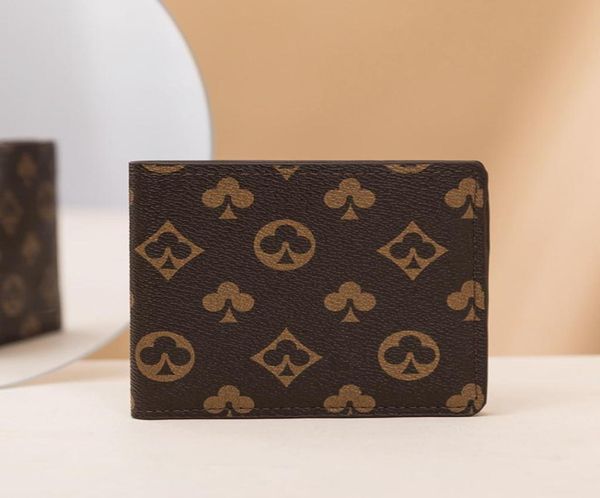 

2022 rs l wallets card holder france paris plaid style luxury mens wallets women wallet highend luxurys purse with lat7680942, Red;black