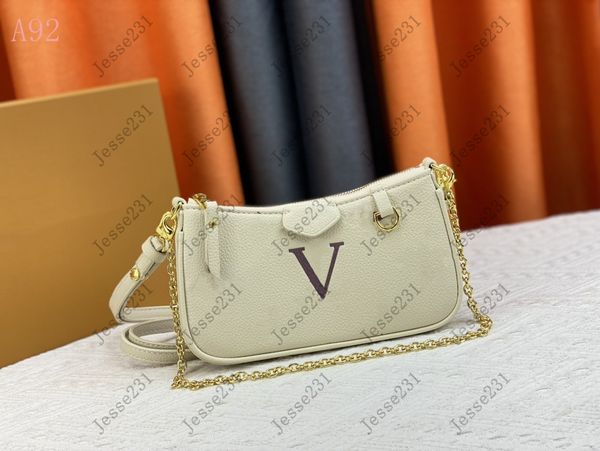 

designer bag womens genuine leather mini easy pouch on strap bag lady totes bag crossbody bag shoulder bags empreinte simple pouch tote bag