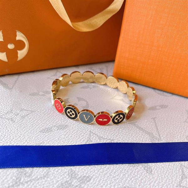 

popular classic couple bangle with adjustable opening exquisite luxury bracelet designed for women jewelry fashion artwork young p235d, Black