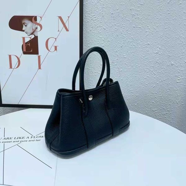

designer herbag garden party evening 2023 spring new women's 20cm 25cm layer cow leather small garden portable messenger bag urui