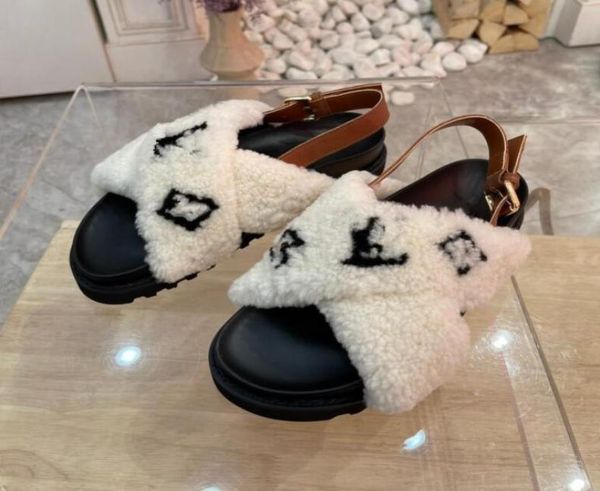 

woman man paseo homey comfort sandals quality stylish slipper fashion classics men women flat shoes slide eu3541 with box1879831, Black
