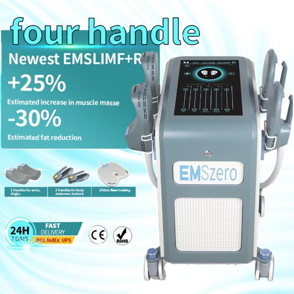 

2023 new in emszero sculpting machine ems muscle machine ems neo sculpt 2 4 5 handles with rf electromagnetic equipment
