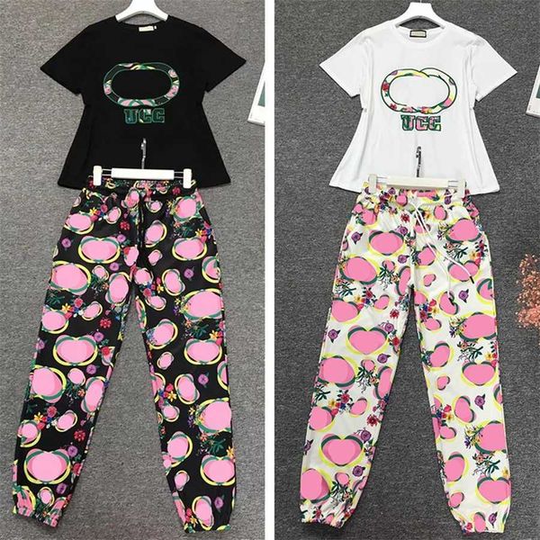

36% off leisure cotton sports for women new two piece set european fashion trend, White