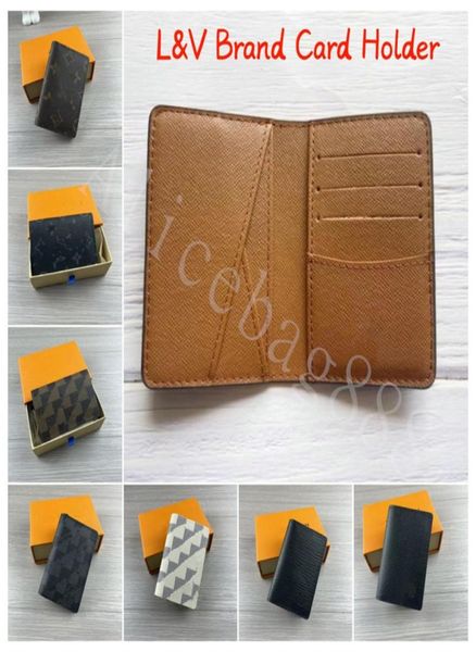

new designer bag v card holders soft leather mini bags for mens wallet passport pu leather bags with multi style multifunct9168655, Brown;gray
