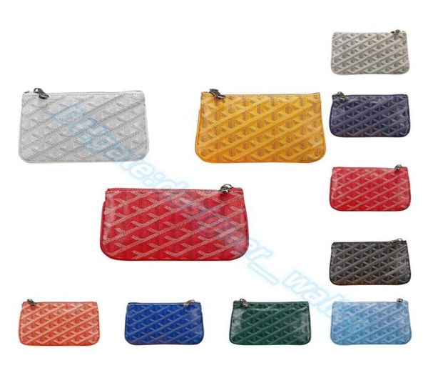 

senats mini wallet pochette small wallets gy key pouch wristlets coin purses bag cards holder womens mans designer with box luxury2036107, Red;black