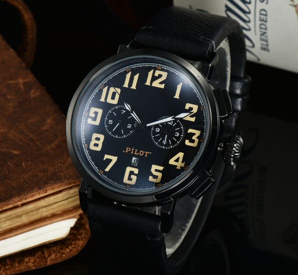 

new style three stitches luxury mens watches mechanical automatic movement brand designer clock rubber belt men fashion accessories holiday, Slivery;brown